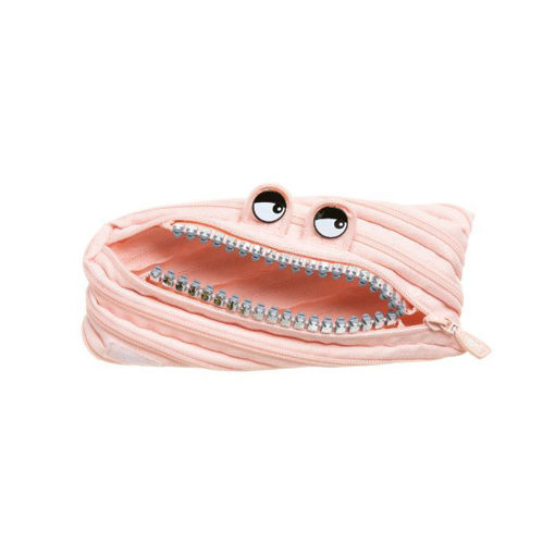 Picture of ZIPIT MONSTER POUCH PEACH